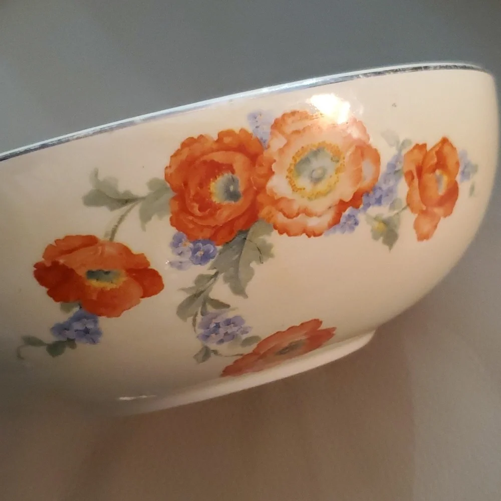 Hall's Superior Quality Kitchenware Gilding Orange Poppy 9